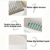 1pc Soap Dish, Double-Layer Drainage, Automatic Drain, Easy To Clean, Suitable for Home Bathroom and Kitchen