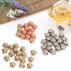 50pcs Plastic Star Shaped Beads Small Hole Plastic Spacer Beads Star Spacer Beads  Anklet Craft