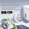 2025 Bone Conduction Bluetooth Ear-Hook Headphones: Long Battery Life, Noise Reduction, Ideal for Sports and Running