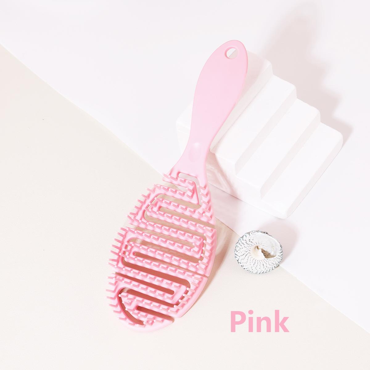 

Scalp Massage Hair Brush Hollow Anti static Wet Hair Drying Hair Dryer Hair Brush Styling Tool Special for real hair wigs