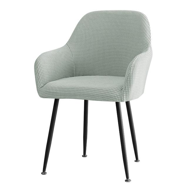 Jacquard Lenestoltrekk Spisestuestol Sminkestol Trekktrekk Stoff Vaskbart Kontor Elastiske Stoltrekk Hjemmeinnredning Setetrekk