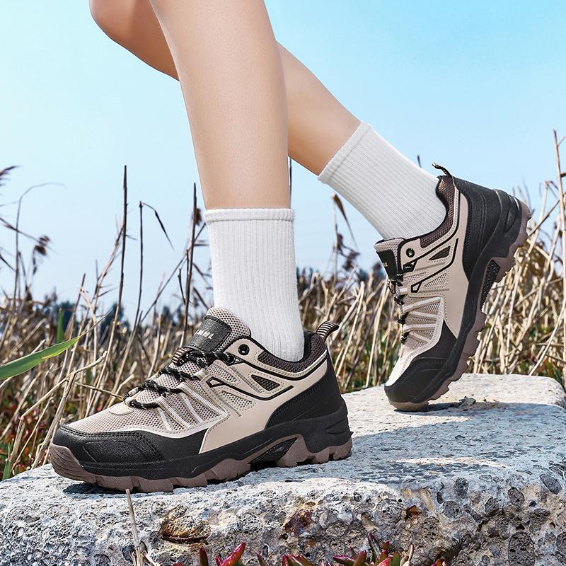 Men's Hiking Shoes Wear-resistant and Non-slip Outdoor All-terrain Sports Shoes Cycling Shoes Women's Walking Sports Shoes