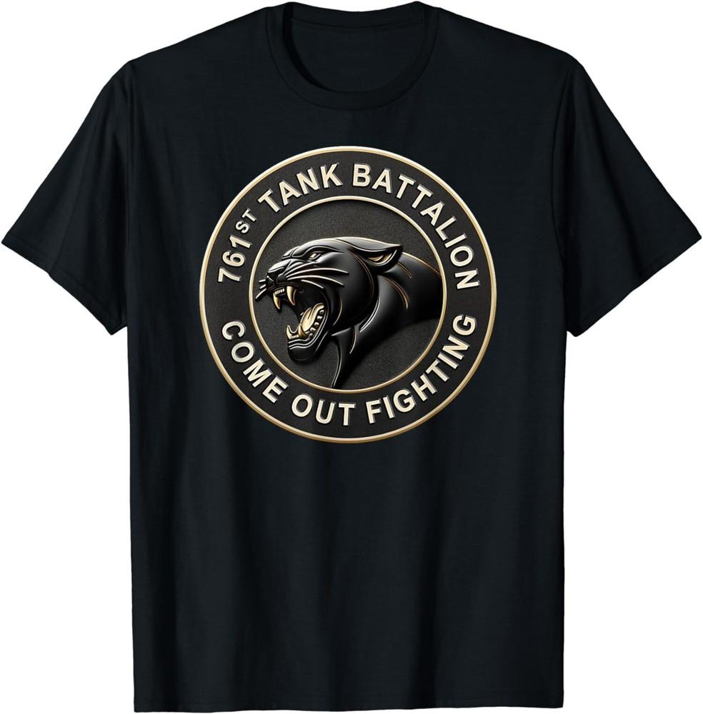NEW LIMITED WW2 761st African American Battalion Vintage History Shirt S-3XL Unisex T-Shirt XL
