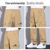 Jeep Men's 2025 Autumn/Winter Loose Straight-Leg Cotton Cargo Casual Pants
