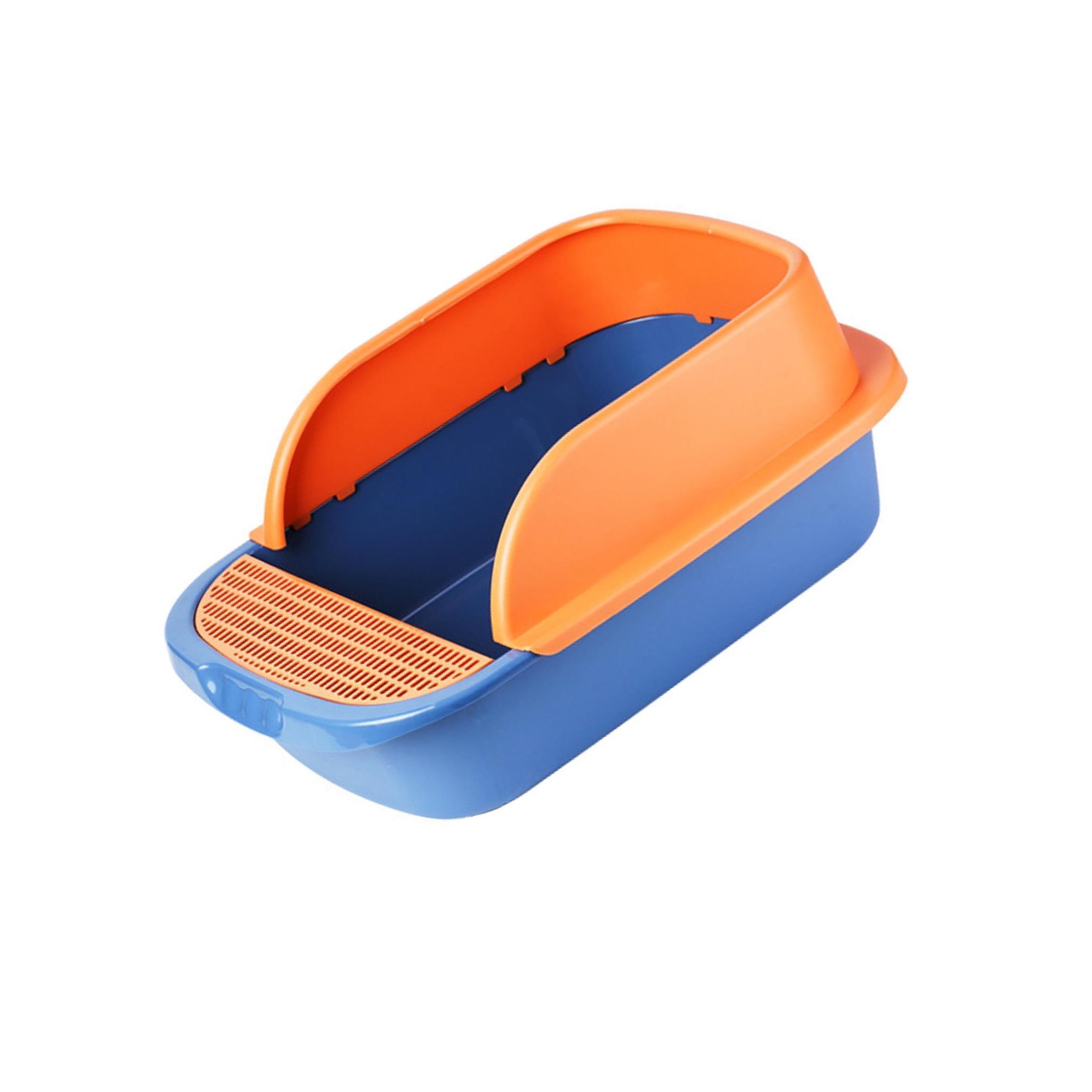 

Small Animal Kitten Toilet Pan Cat Litter Box for Sand Box Supplies Durable and Practical
