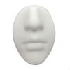 Silicone Face Model Acrylic Stand Portable Soft for Piercing Practice Nose
