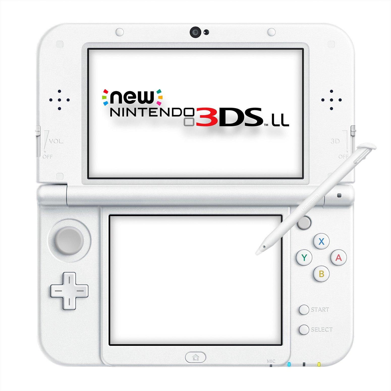 

Нова Nintendo 3DS LL перлинно-білого кольору