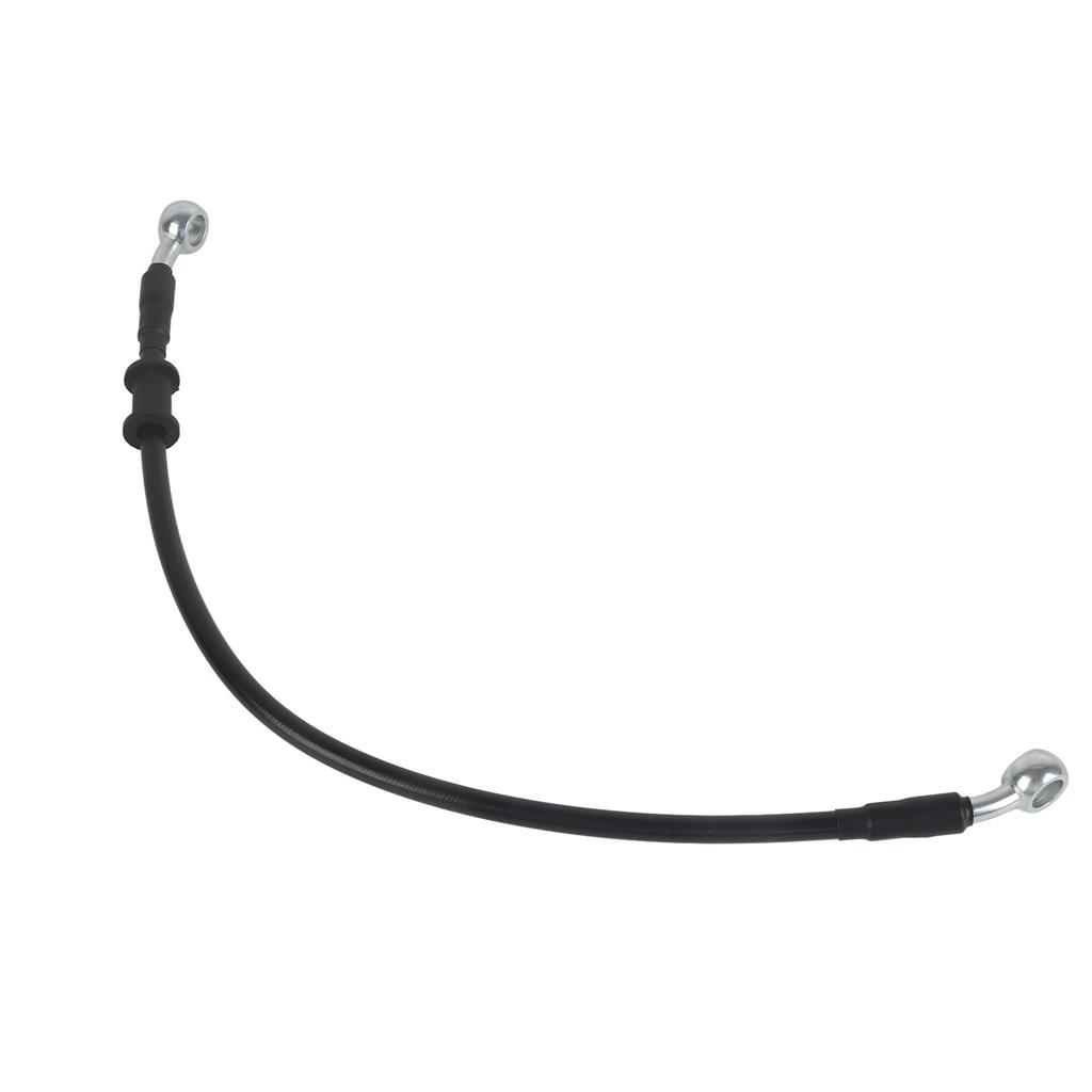 Motorcycle Brake Line Clutch Pipe Heat Insulation Sensitive Steel PVC Black Universal40cm15.7in