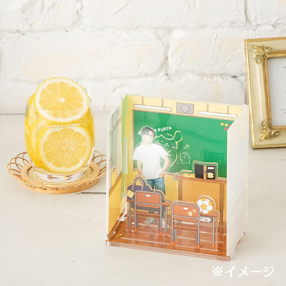 Sanrio Подставка из акрила Pompompurin для комнаты, класса (Наслаждайтесь идолом) 868850
