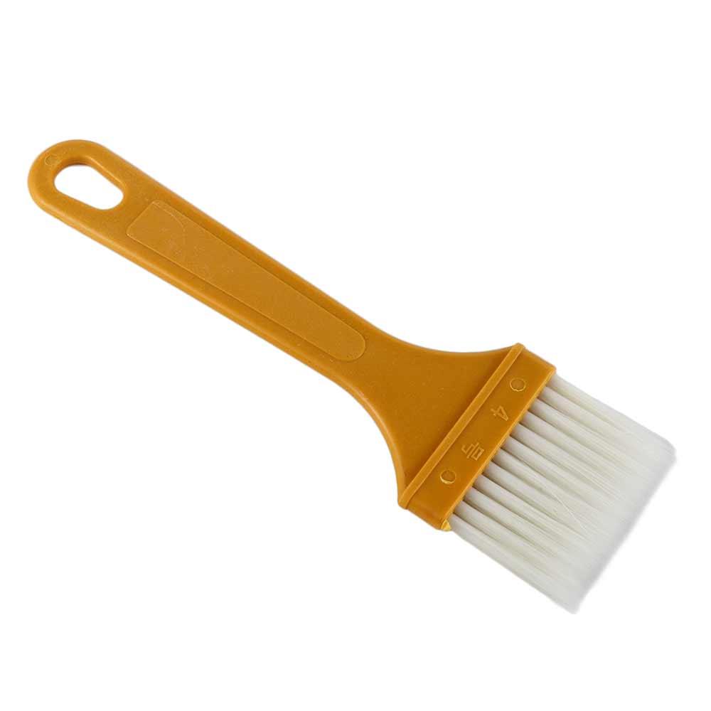 Plastic BBQ Oil Brush Yellow Barbecue Basting Brush Cooking Tools Pastry Brush Kitchen