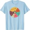 Funny Dog Lover Pie Chart of My Life Graphic Tee Casual Cotton Short Sleeve TShirt