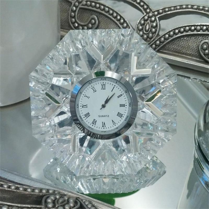 Elegantes kleines Metalluhrwerk mit römischen Ziffern, Miniaturuhr zum Einsetzen für Bastelarbeiten und Ersatz