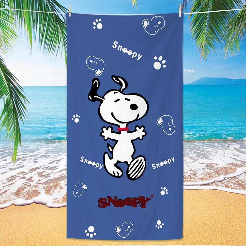 Popular Microfiber Beach Towel Cartoon Children'S Class A Beach Towel Summer Beach Towel