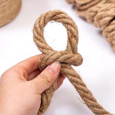 100M/200M1- 2mm Natural Jute Rope String Ribbon Crafts DIY Vintage Jute Cord Twine Thread Sewing Party Wedding Home Decortion