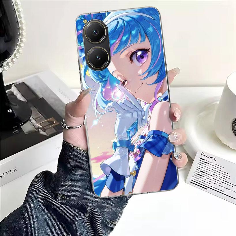 Pretty Cure Anime Soft Phone Case For Xiaomi Redmi 15C 15 13C 13 Poco X5 X6 X7 F7 Ultra M7 12C 12 10 10C 9C 9A 9T 9 Fundas Poco
