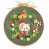 Handmade Christmas Embroidery Kit Colorful Embroidery Set Cross Stitch Set  Beginner