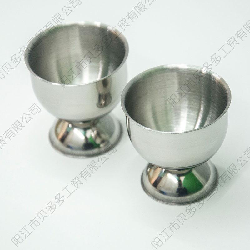 304 Stainless Steel Spring-Loaded Eggshell Cracker