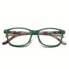 2pcs Women's Fashion Reading Glasses with Elegant Colorful Print Frames Lightweight Unisex Book-Reading Presbyopia Eyewear