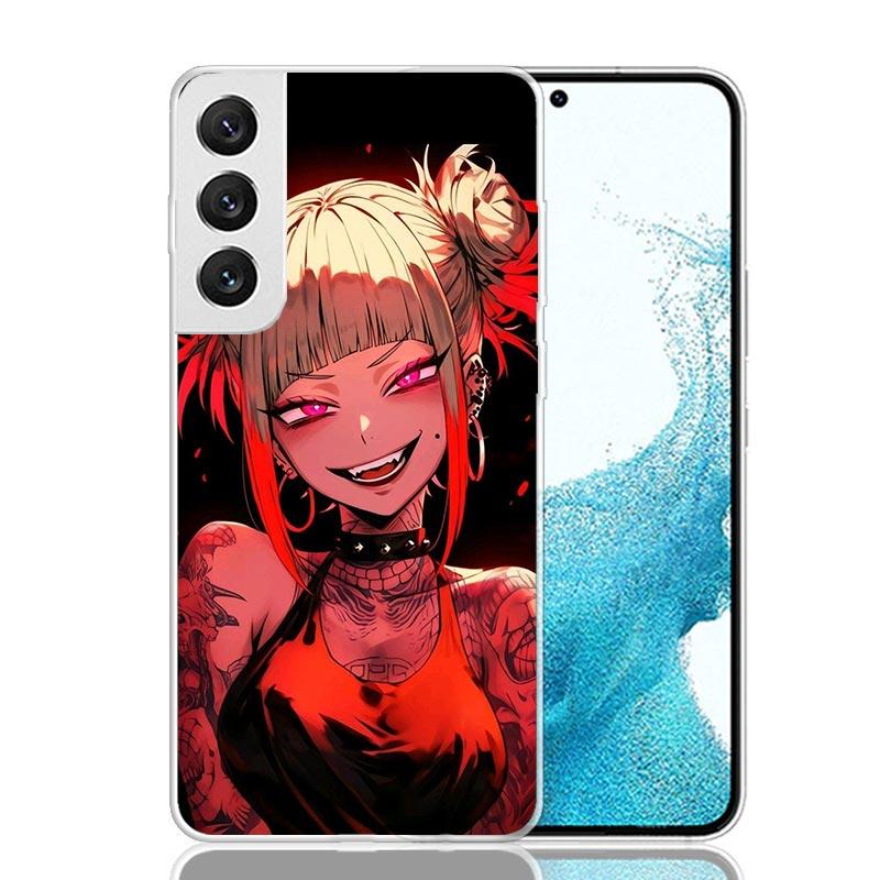 Himiko Toga My Hero Fashion Phone Case For Samsung Galaxy S26 S25 Edge S24 S23 FE S22 Ultra S21 Plus S20 + Fundas Cover Coque Ga