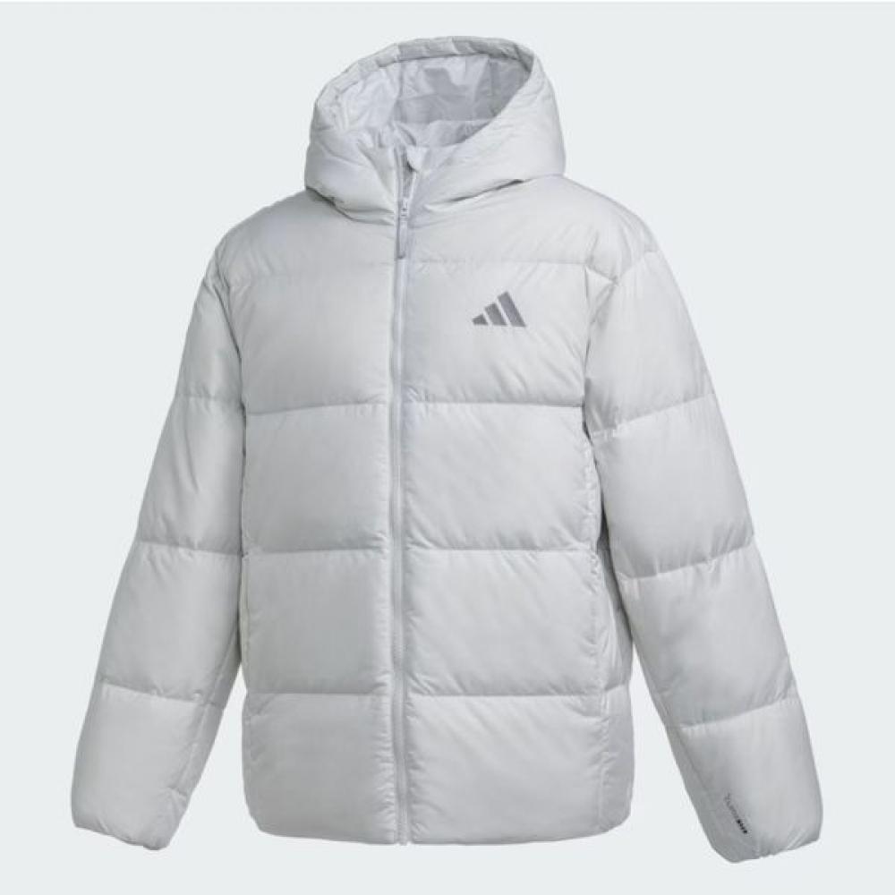 Adidas Basic Down J K JacKet Light Grey