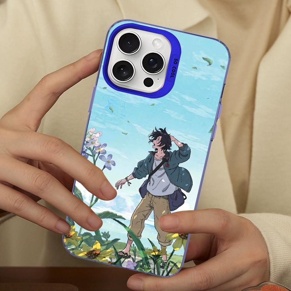 Anime Movie Umibe No Etranger Phone Case For IPhone 16 15 14 13 12 11 Pro Max X XR XSMAX 8 7 Plus Matte Shockproof Back Cover