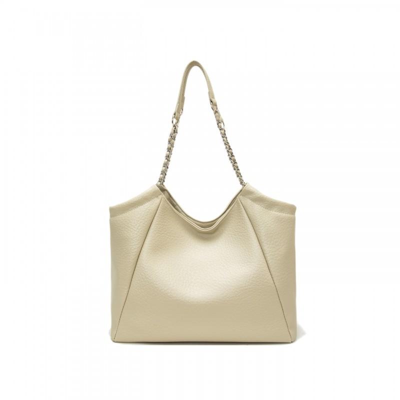 

French High-end Fashion Chain Tote Bag Women s Live Broadcast Large-capacity Temperament All-match Armpit One-shoulder Commuter 21x6.5x14 покинуть белый