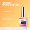 JTING New arrival 8 IN 1 nail function glue gel for Rhinestone OEM ODM Nail hard Builder Base gel Mixing and Leveling