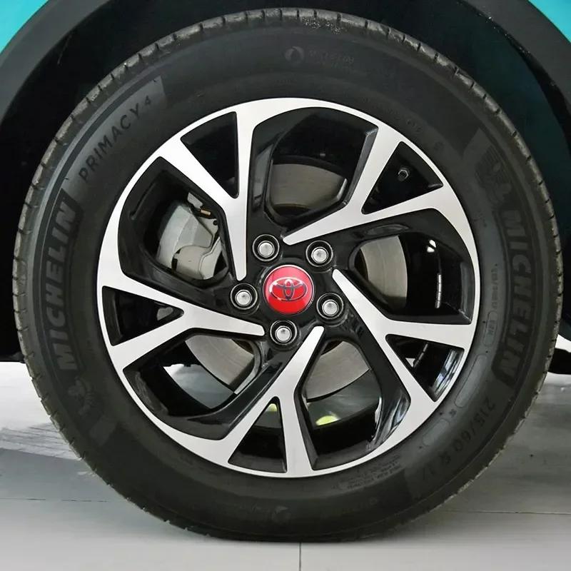 For Toyota XP90 14pcs 60mm Car Tyre Wheel Center Hub Cap Badge For Toyota C-hr Prado Rav4 Yaris Hilux Prius Avensis Corolla Camry Accessories
