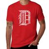 Love Detroit D with Street Names D Outline Shirt T-Shirt sweat Aesthetic clothing t shirts for men graphic