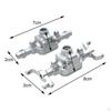 Alloy Front Axle Housing /18 RC Crawler Desert Truck Replacement Parts Accessory Control Car