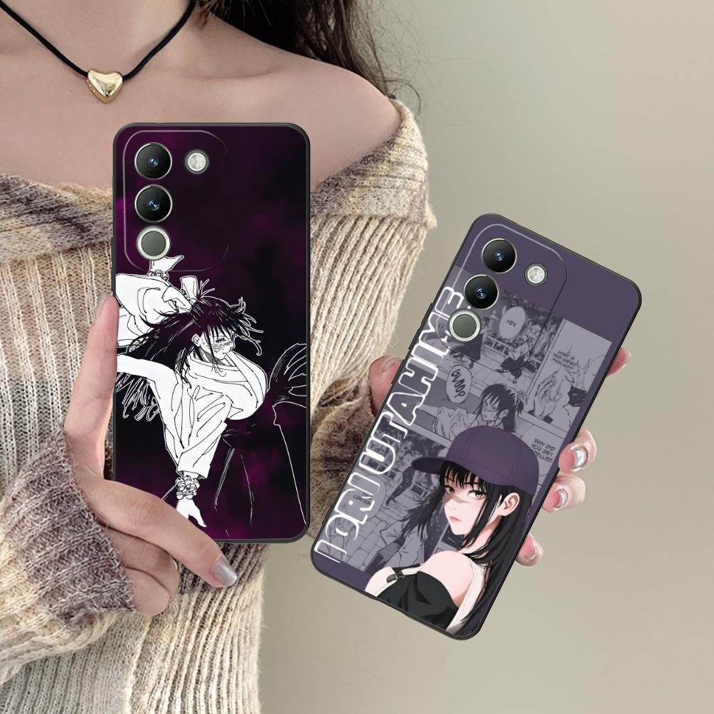 JJK Utahime Iori Matte TPU Mobile Phone Case for VIVO V60 V50 V40 V30 V29 V27 V25 V23 Pro Lite 5G Colorful Printing Cover