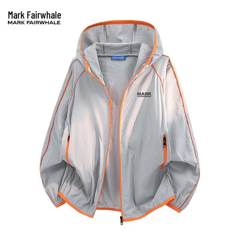 MARK FAIRWHALE Men s UPF50+ Sun Protection Hooded Jacket M