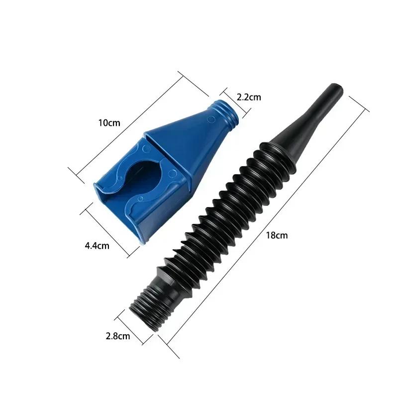 Plastic Gasoline Engine Oil Funnel Filter Transfer Tool Car Motorcycle Refueling Funnel Kit Fluid Change Filling Transfer Tool
