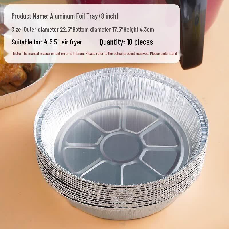 Air Fryer & Oven Food Grade Foil Trays