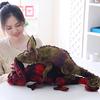 Decoración Muñeca Peluche Camaleón Modelo Juguete Animal Habitación Regalo