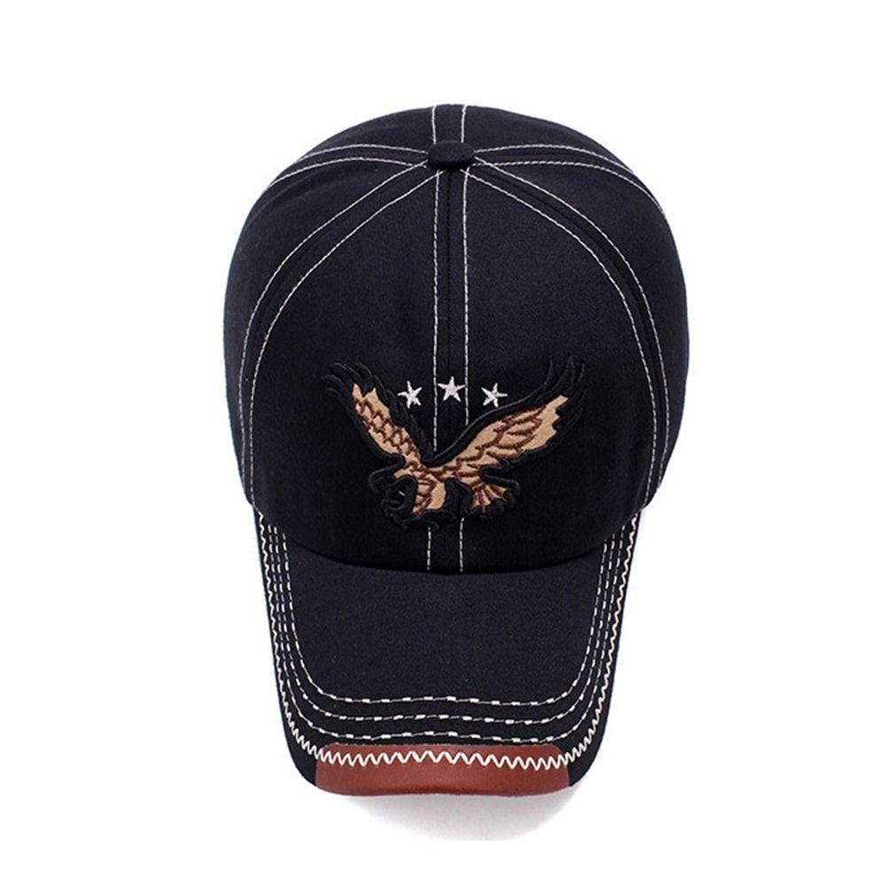 3D Eagle Baseball Cap Embroidered Snapback Hat Outdoor Activities Eagle Men's Hat  Male Female