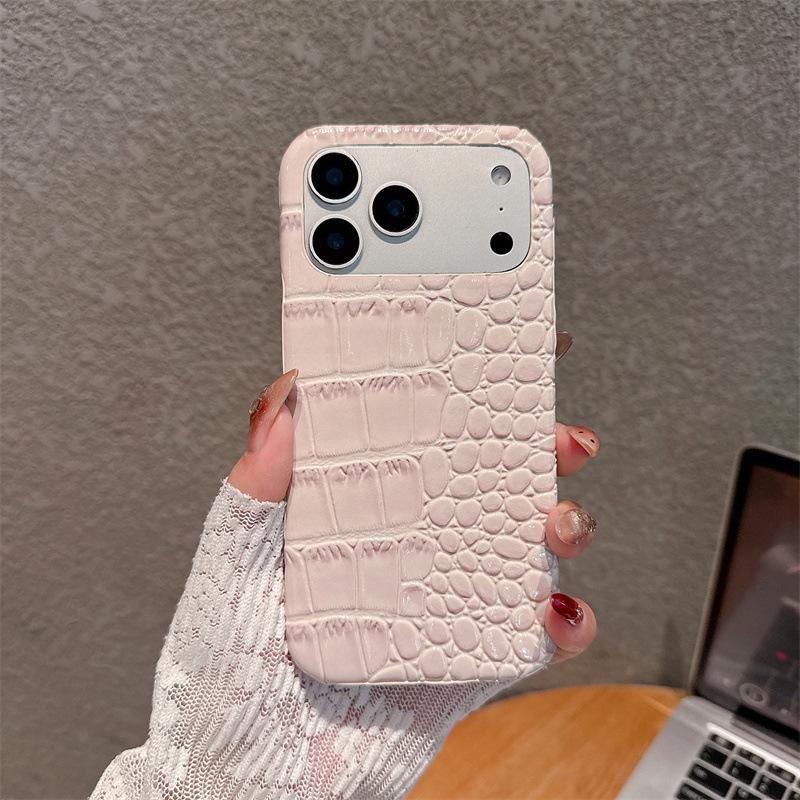 Premium Crocodile Pattern Drop-proof Phone Case for iPhone 15-14, 13/11 Pro Max