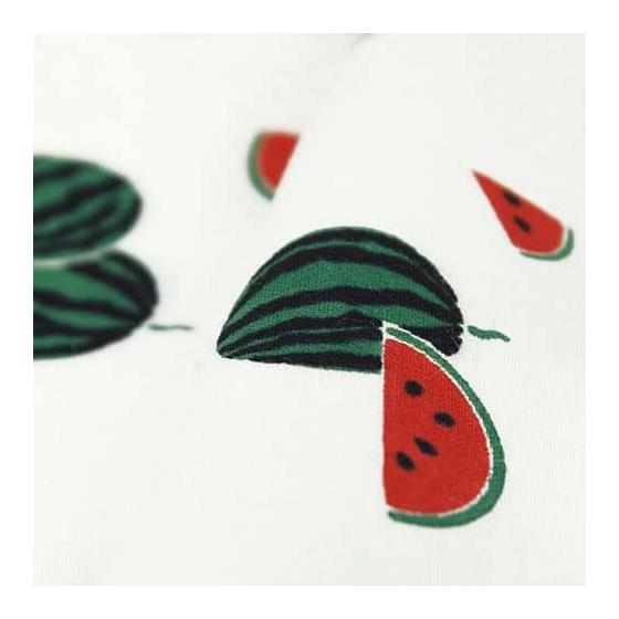 Somen Anbo Tenugui "Suika Red" Hand-dyed 100% Cotton Tokkaoka Made in Japan 35cm x 100cm Summer Handkerchief, Dish Towel, Interior, Kendo Face Towel