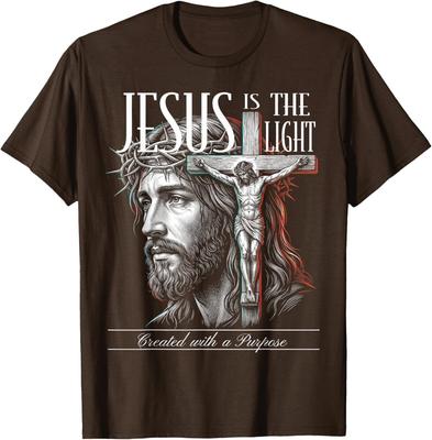 Christian Faith Jesus Is the Light T-Shirt