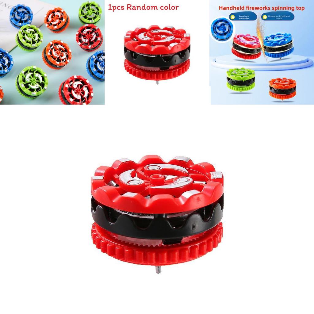 Creative Collision Luminous Plastic Gyroscope Children Toy For Kids And Collectors