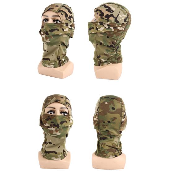 Camouflage Outdoor Cycling Hunting Hood Protection Balaclava Head Face Cover