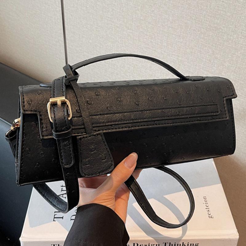Heiß verkaufte Mode Baguette-Tasche neue Frühling und Sommer Clutch mit hoher Textur Einzelne Schulter Schräg getragene Tasche Damen
