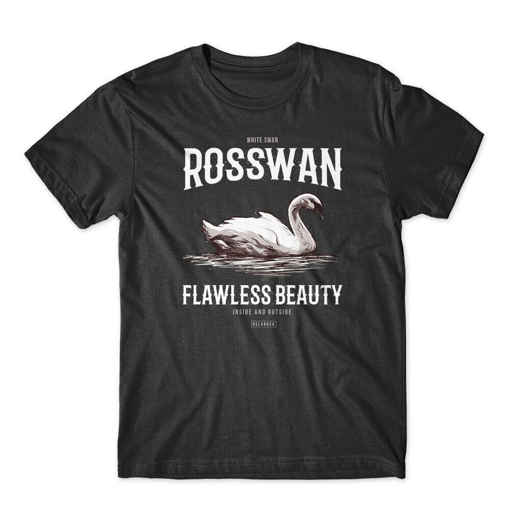 Swan Beauty T-Shirt 100% Cotton Premium Tee NEW L