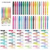 Pentel Brush Touch Sign Pen, 6-Color Set, SES15C-LM6STE