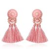 Neue Lange Quaste Geometrische Ohrringe Bunte Elegante Lange Ohrringe Böhmischer Stil Ohrring Damen
