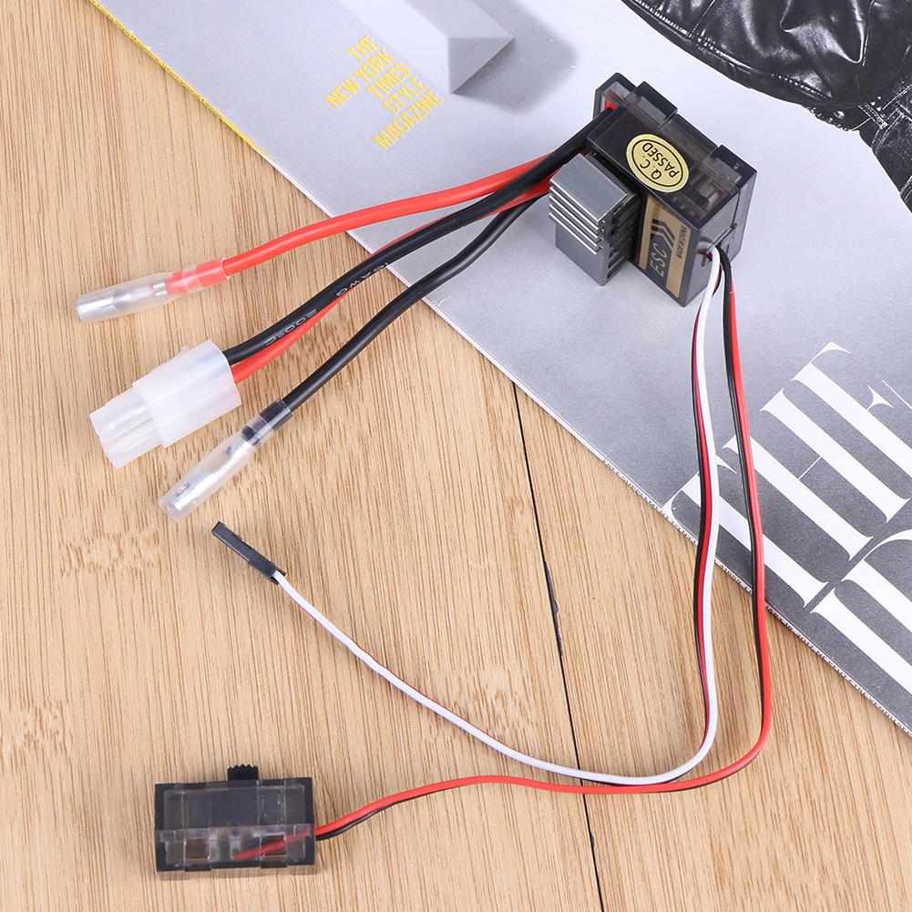 1/8 1/10 ESC Electronic Speed Controller Waterproof Brushed Regulator ESC Brushed Controller for HSP 320A
