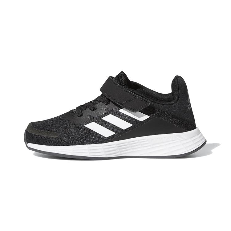 Adidas Duramo Sl Breathable Low top Running Shoes Black White Children Aged 3 7 Years Old FX7314