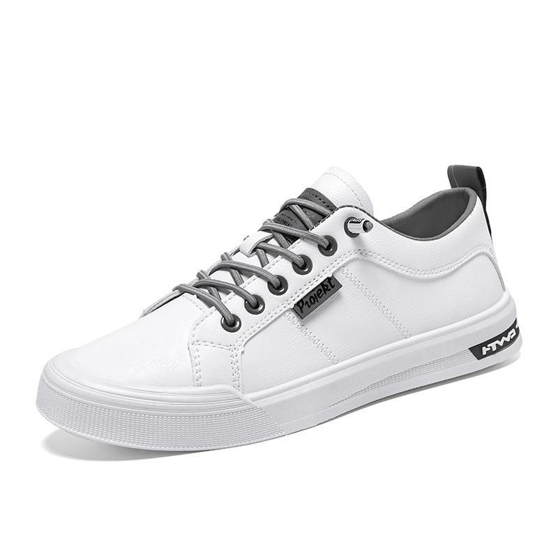 Frühling Sommer Mode Weiße Schuhe Flache Männer Schuhe Coole Junge Mann Marke Street Style Männliche Schuhe