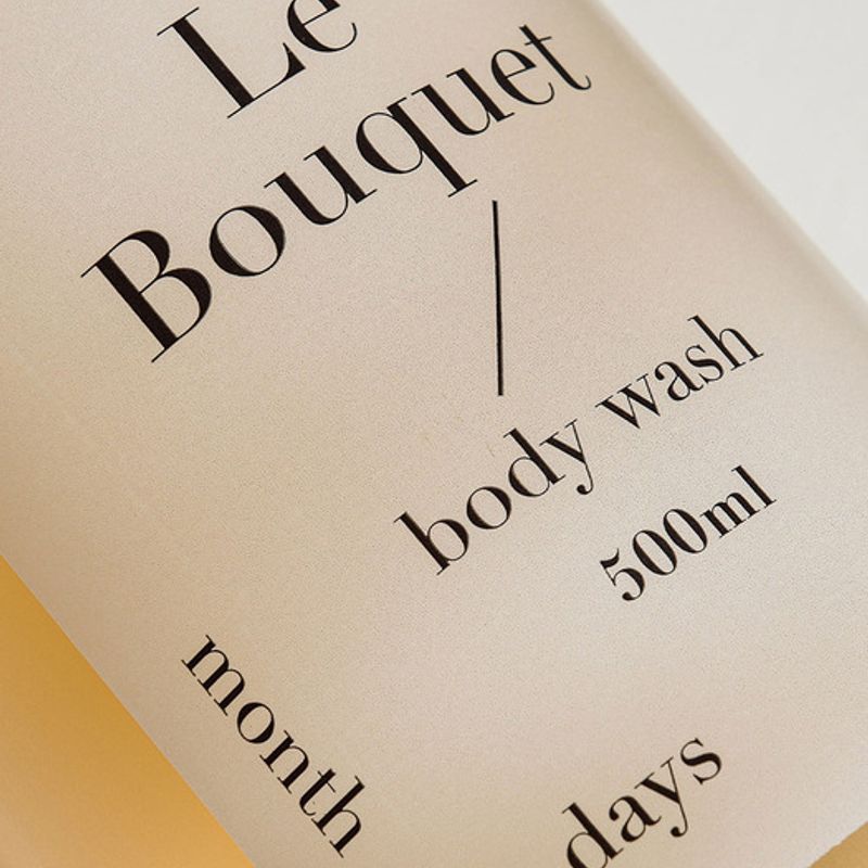 Monat&Tage Parfüm Pflege Duschgel le bouquet 500ml