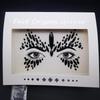 Cat Face Masquerade Rhinestone Stickers & DIY Jewelry Ring for Makeup